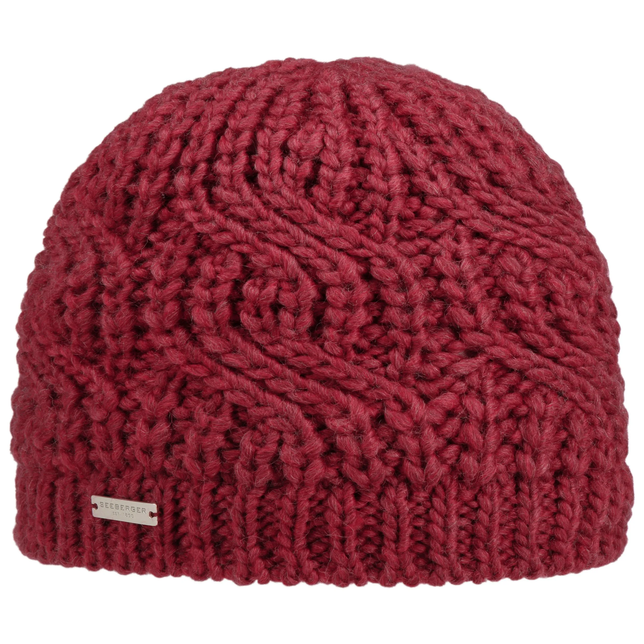 Bonnet en Tricot Javina by Seeberger --> Chapeaux, casquettes & bonnets en ligne ▷ Chapeaushop